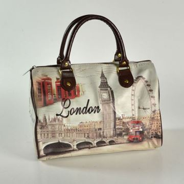 Bild von BORSA CITY CM 33 X 18 H 22 CON MANICI